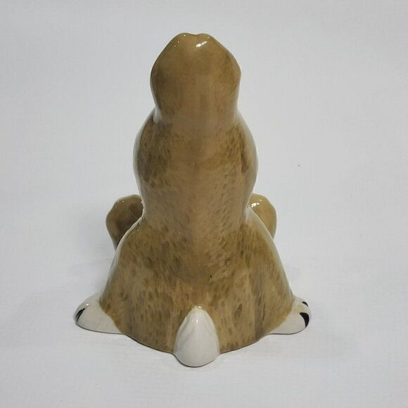 Vintage WADE of ENGLAND  5.5" Arthur Hare Brown Figurine C&S Collectibles - Picture 3 of 7